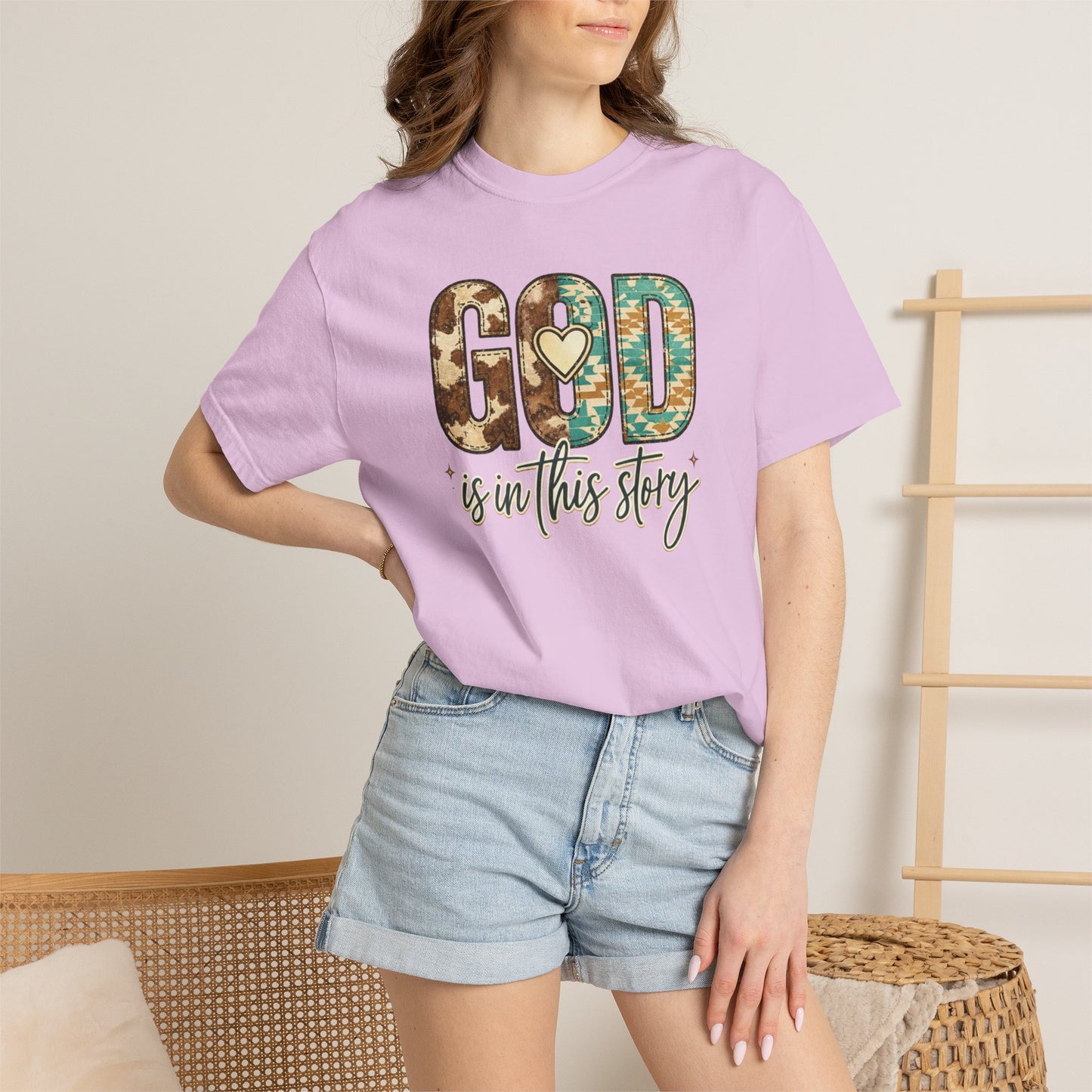 God Is In This Story T-Shirt — Christian Faith Graphic Tee