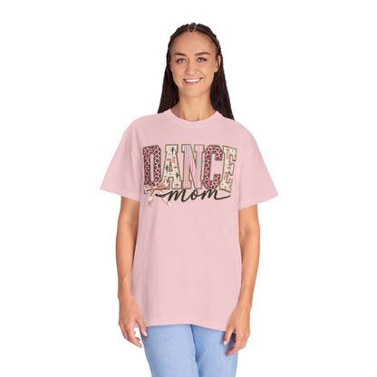 Dance Mom T-Shirt — Leopard Ballet Ribbon Graphic Tee