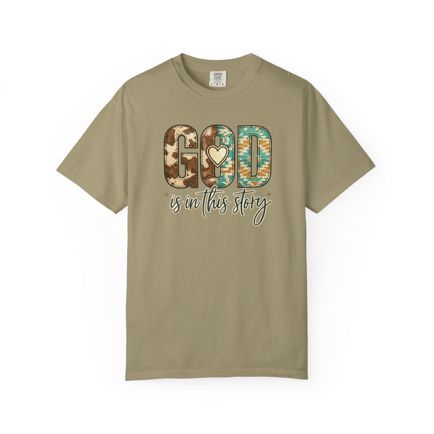 God Is In This Story T-Shirt — Christian Faith Graphic Tee