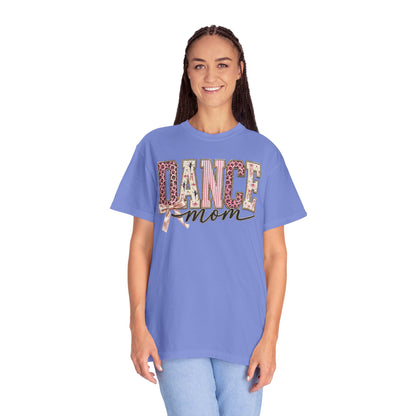 Dance Mom T-Shirt — Leopard Ballet Ribbon Graphic Tee