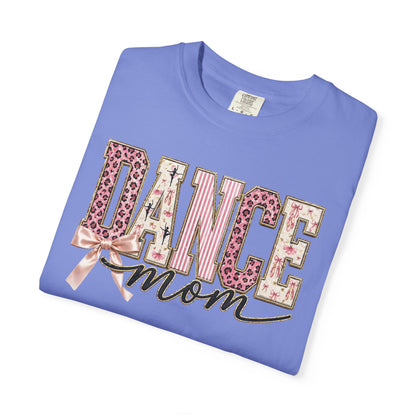 Dance Mom T-Shirt — Leopard Ballet Ribbon Graphic Tee