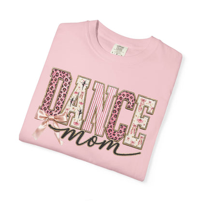 Dance Mom T-Shirt — Leopard Ballet Ribbon Graphic Tee