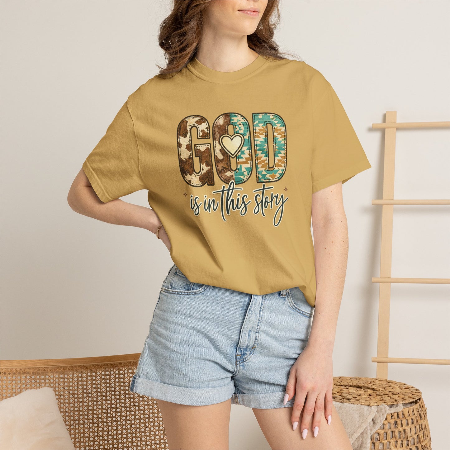 God Is In This Story T-Shirt — Christian Faith Graphic Tee