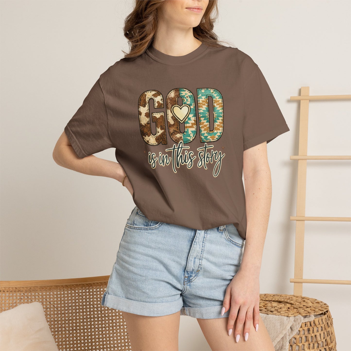 God Is In This Story T-Shirt — Christian Faith Graphic Tee
