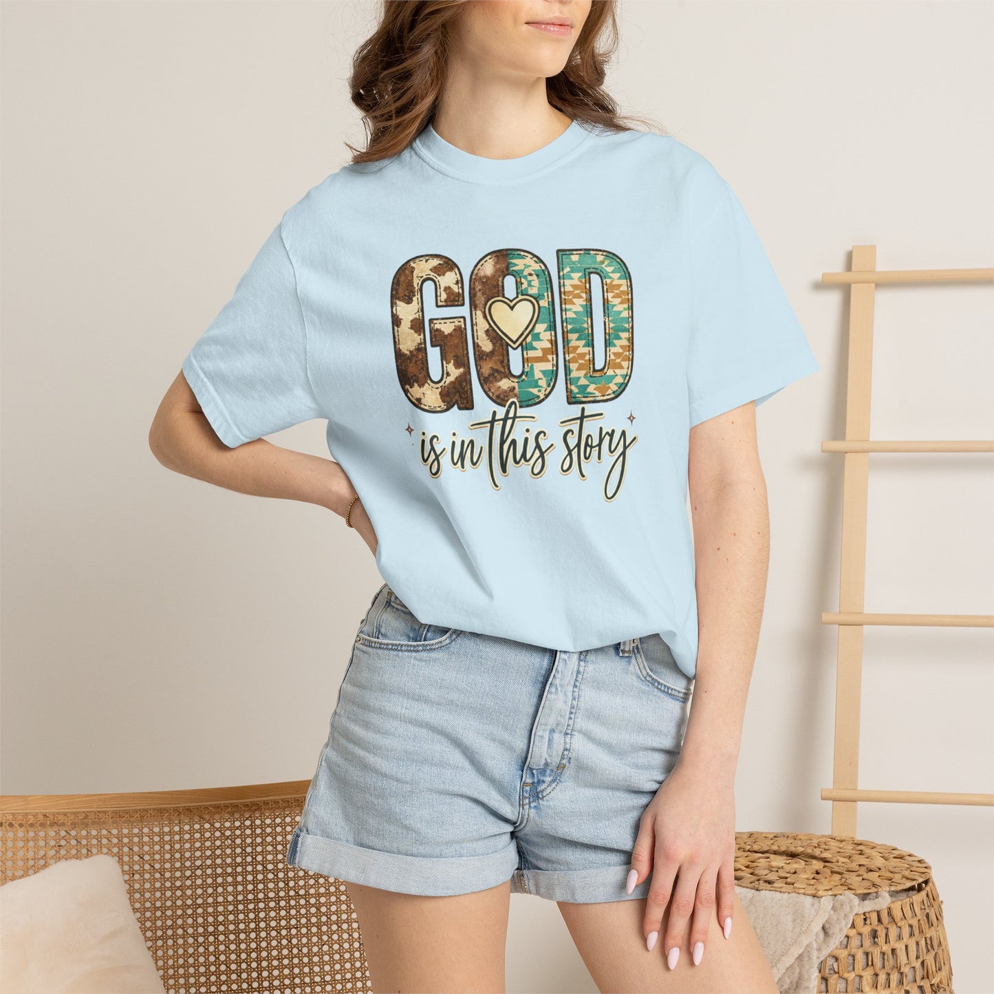 God Is In This Story T-Shirt — Christian Faith Graphic Tee