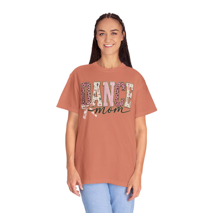 Dance Mom T-Shirt — Leopard Ballet Ribbon Graphic Tee