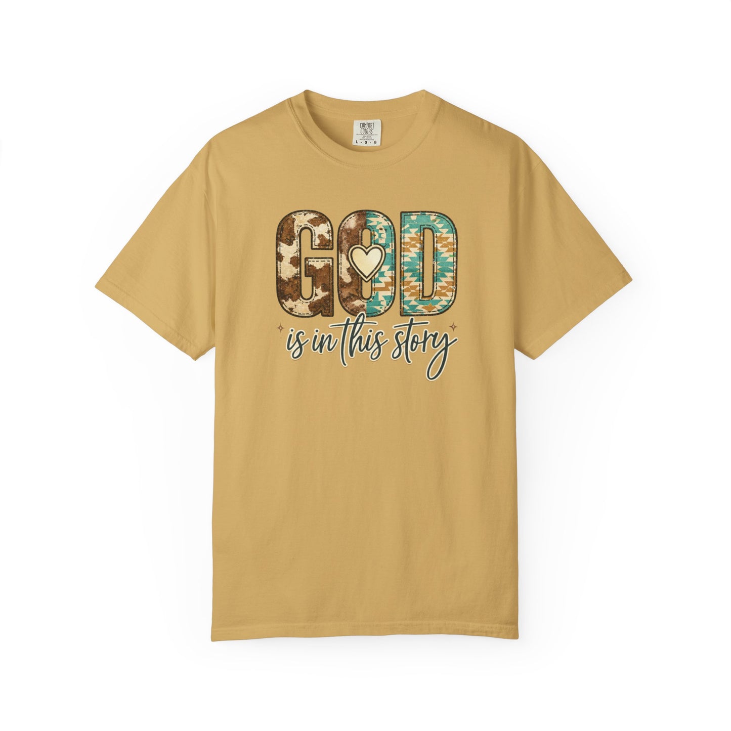God Is In This Story T-Shirt — Christian Faith Graphic Tee