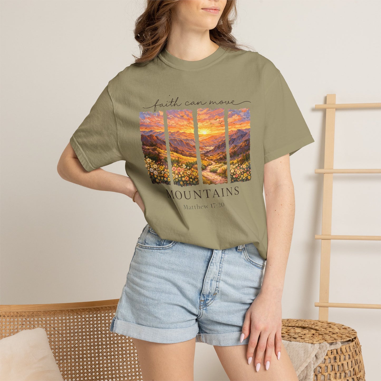 Faith Can Move Mountains T-Shirt
