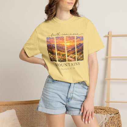 Faith Can Move Mountains T-Shirt