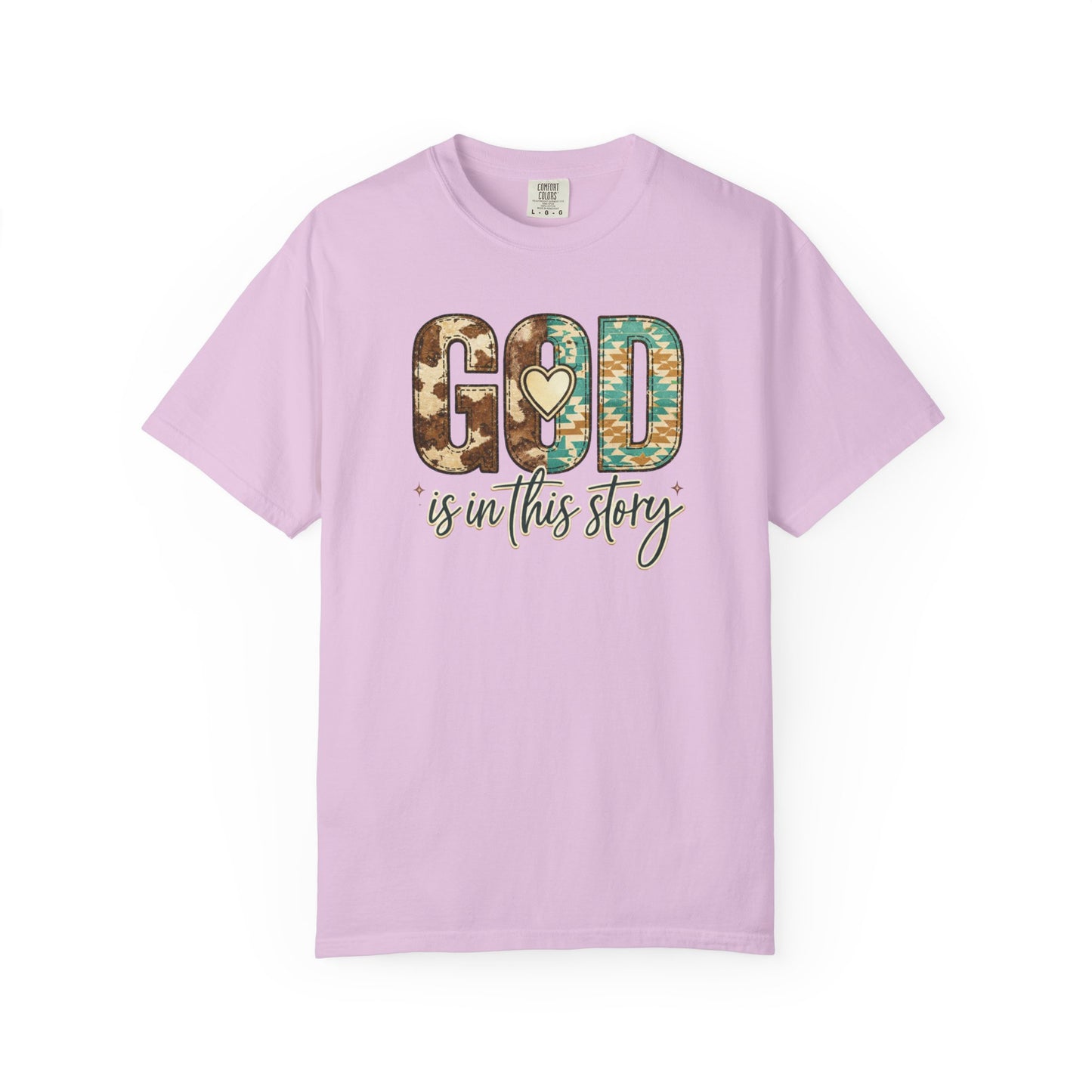 God Is In This Story T-Shirt — Christian Faith Graphic Tee