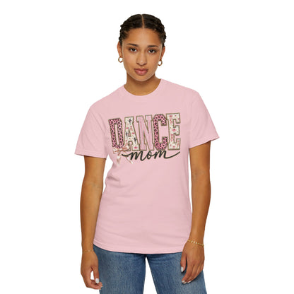 Dance Mom T-Shirt — Leopard Ballet Ribbon Graphic Tee
