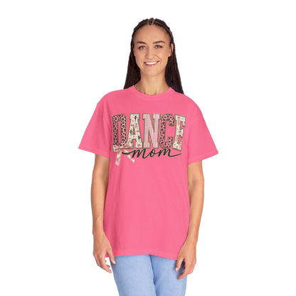 Dance Mom T-Shirt — Leopard Ballet Ribbon Graphic Tee